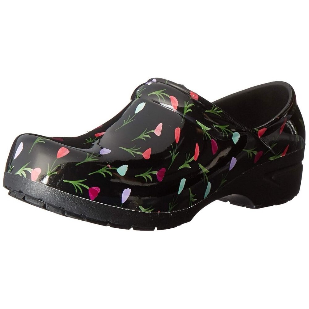 Anywear Unisex Anti Slip Closed Back EVA Nursing Clogs Shoes - Size W8 M6